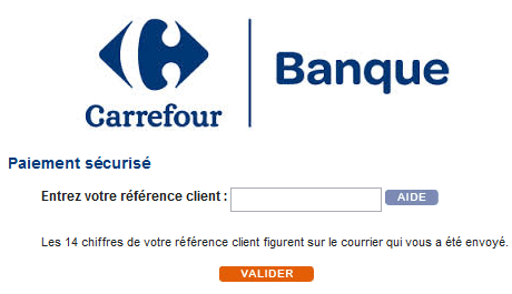 Reglement.pass.fr Carrefour Banque Régularisation