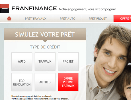 simulation de crédit franfinance