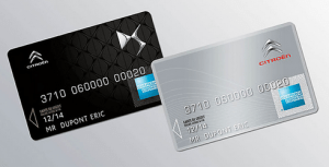 carte de crédit Citroen AMEX