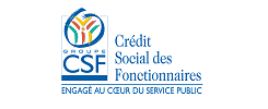 CSF Crédit Social des Fonctionnaires Logo