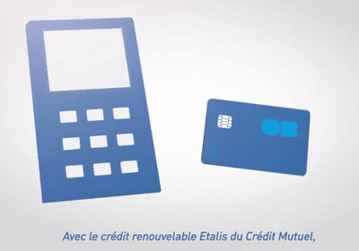 vidéo crédit mutuel du crédit étalis