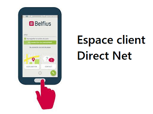 Espace client Belfius Direct Net en ligne www.belfius.be