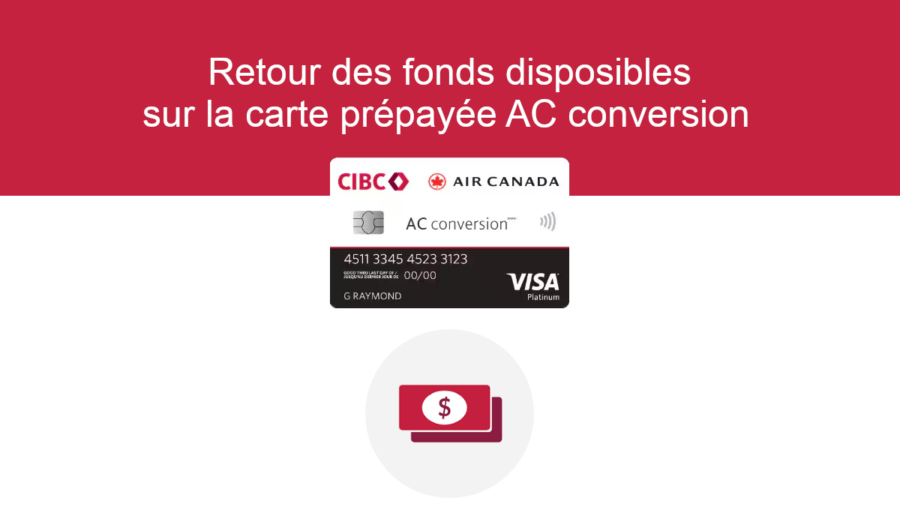 retour des fonds AC conversion