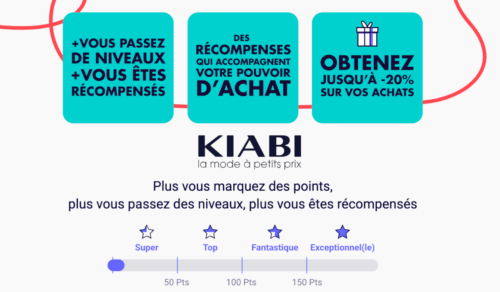 utiliser les points Kiabi