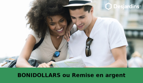 bonidollars ou remise en argent