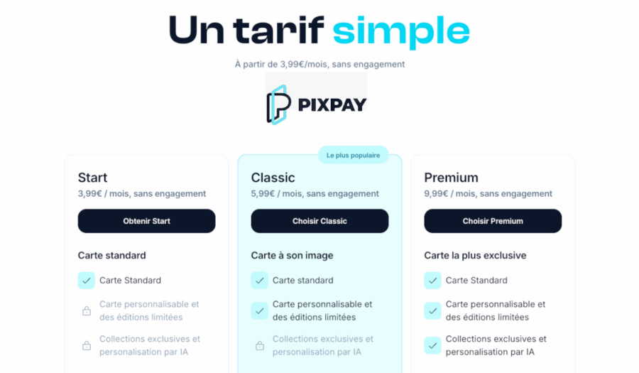 formules pixpay