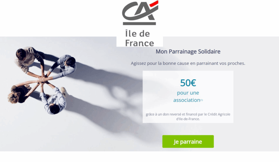 parrainage solidaire crédit agricole ile de france