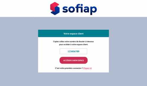 espace client sofiap connexion