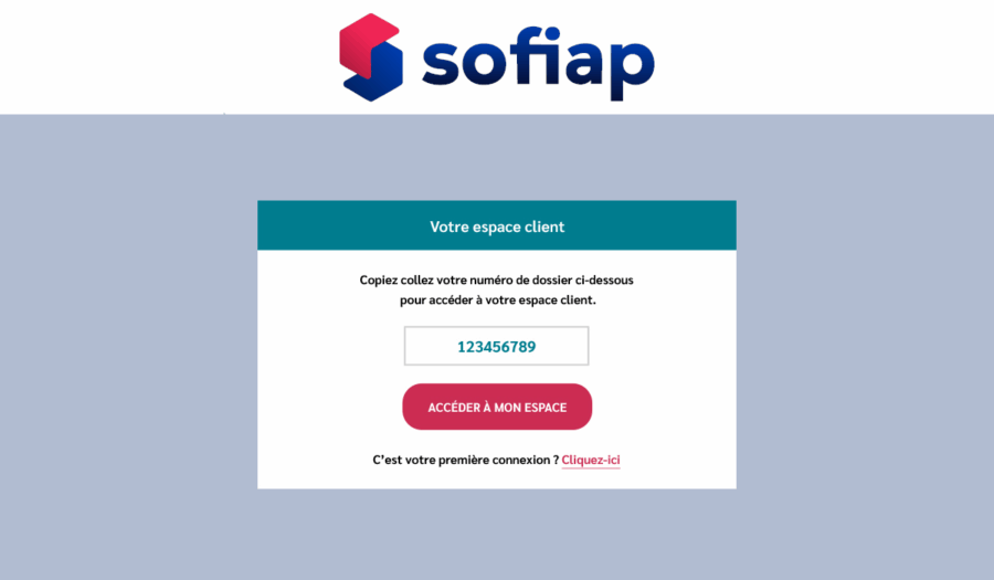 espace client sofiap connexion