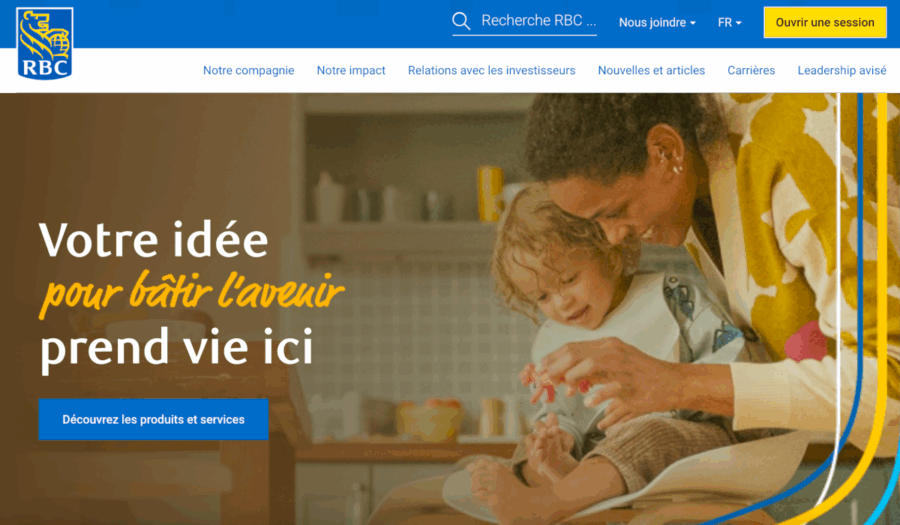 services bancaires RBC en français