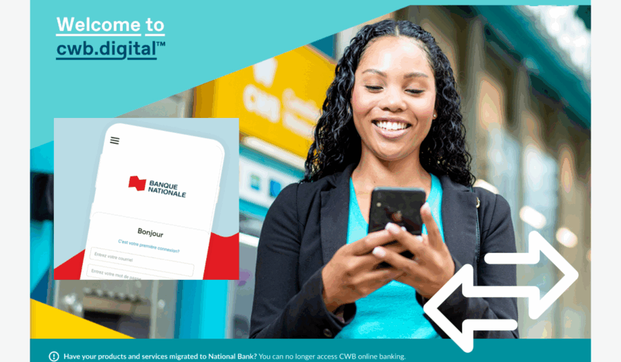 cwb digital banking évolue