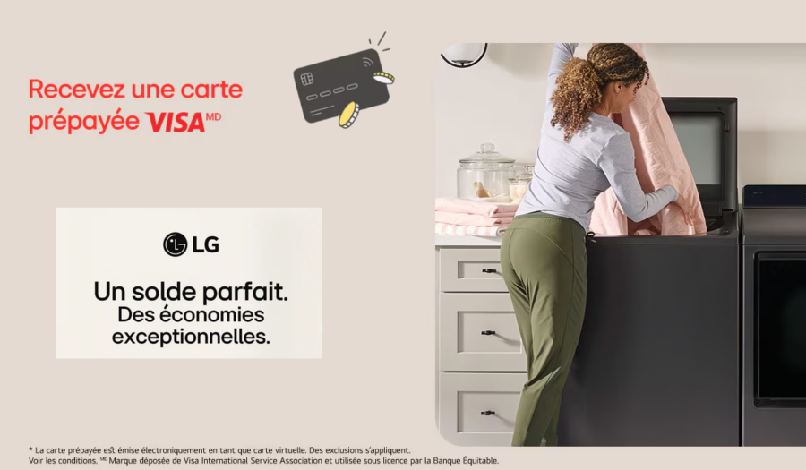 promo lg carte visa prépayée